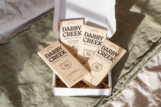 Four bar gift box - Dark Chocolate